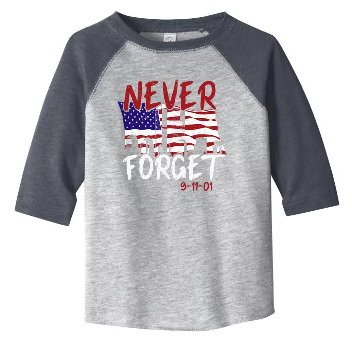 Never Forget 91101 Toddler Fine Jersey T-Shirt