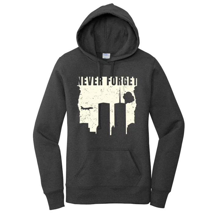 Never Forget 9.11 Patriot Day Women's Pullover Hoodie