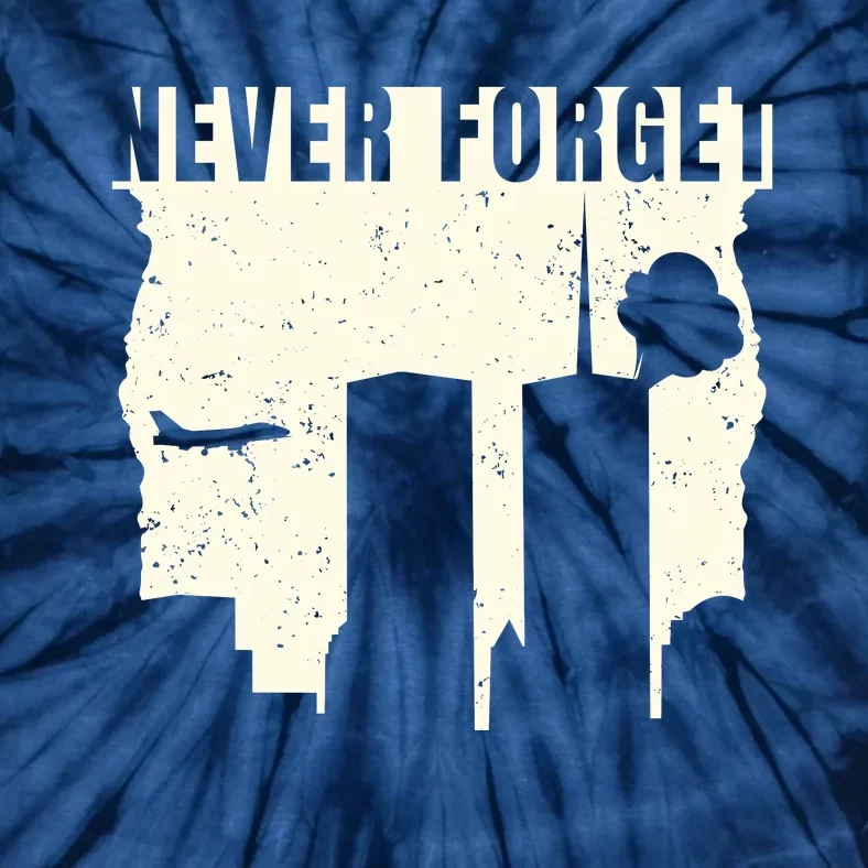 Never Forget 9.11 Patriot Day Tie-Dye T-Shirt