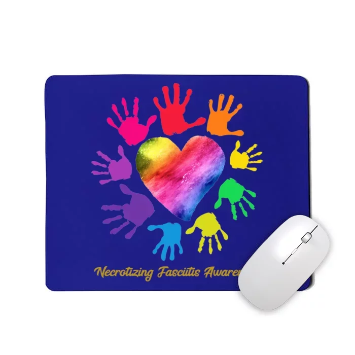 Necrotizing Fasciitis Awareness Hands Gift Mousepad