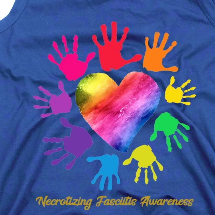 Necrotizing Fasciitis Awareness Hands Gift Tank Top