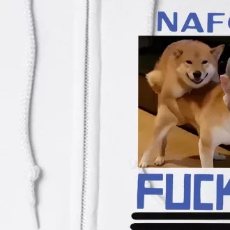 Nafo Fucks Adl Full Zip Hoodie