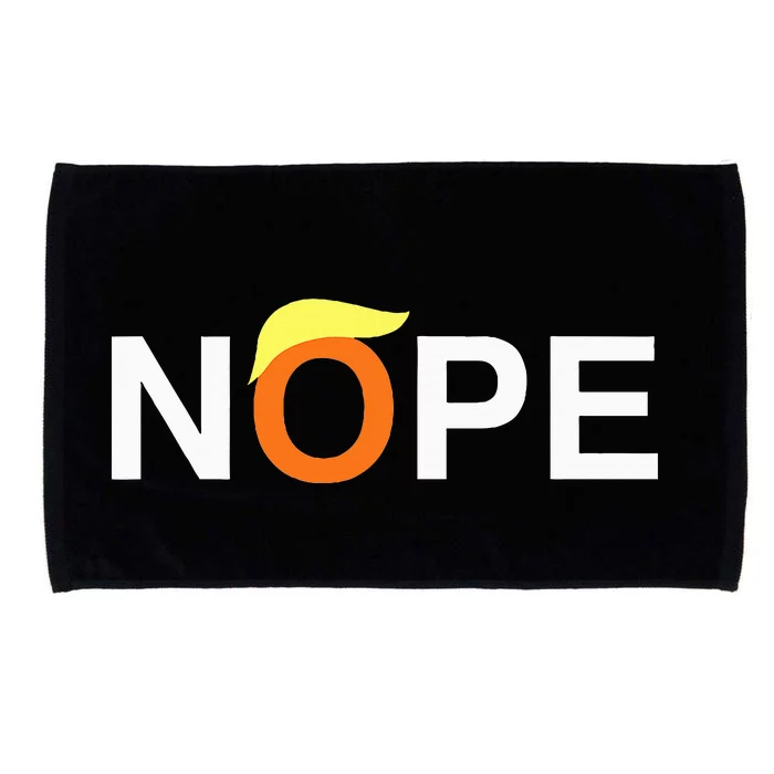 Nope Funny Antitrump Microfiber Hand Towel