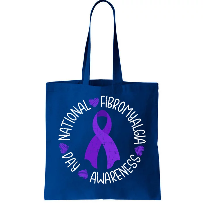 National Fibromyalgia Awareness Day Costume Ribbon Gift Tote Bag