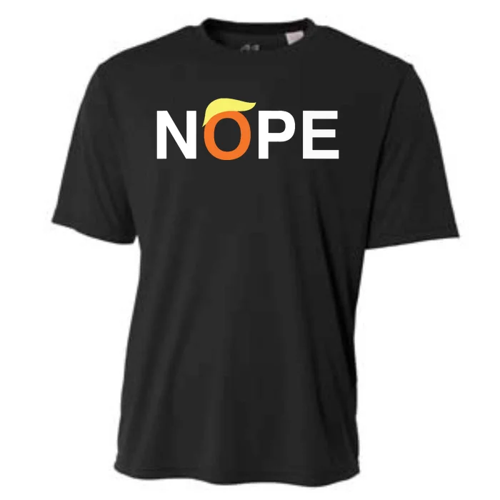 Nope Funny Antitrump Cooling Performance Crew T-Shirt