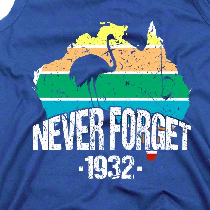 Never Forget Australia Emu War 1932 Australian History Cool Gift Tank Top