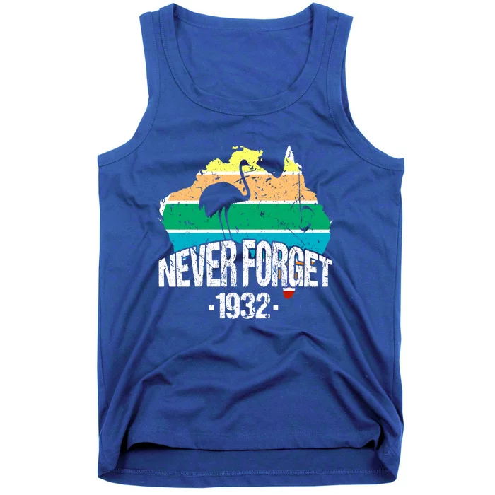 Never Forget Australia Emu War 1932 Australian History Cool Gift Tank Top