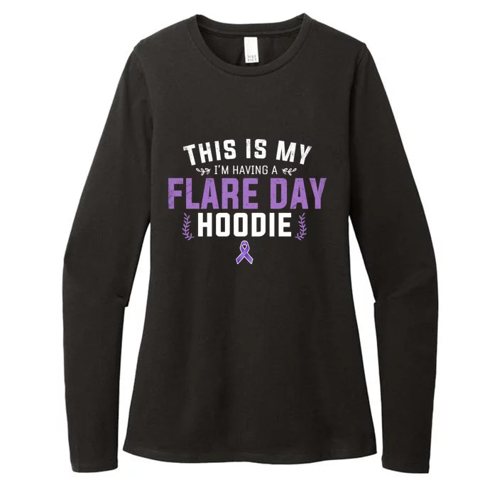 Novelty Fibro Awareness And Fibromyalgia This Is My Flare Day Cute Gift Womens CVC Long Sleeve Shirt