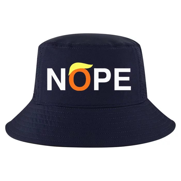 Nope Funny Antitrump Cool Comfort Performance Bucket Hat