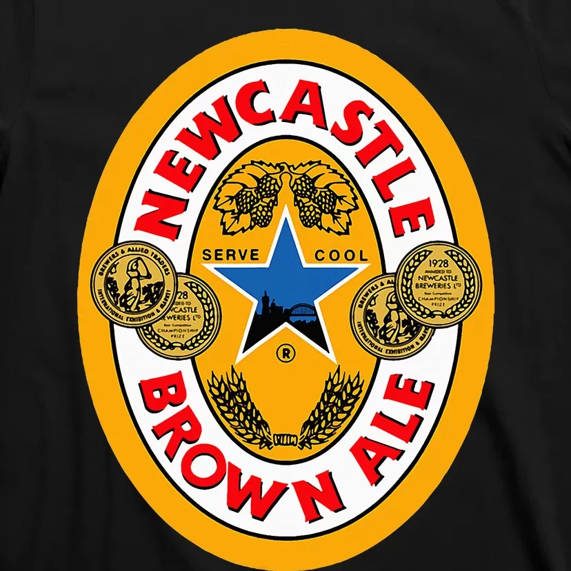 N.Ewcastle Funny B.Rown A.Le B.Eer T-Shirt