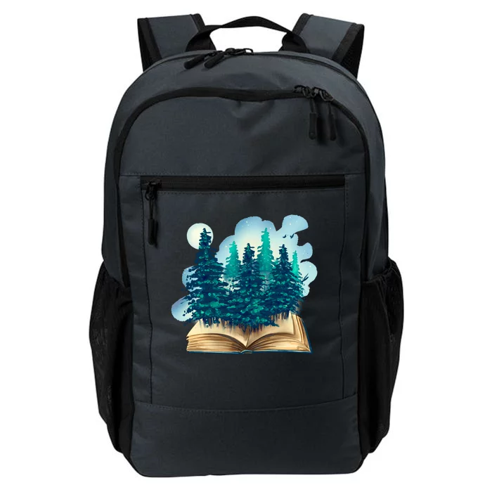 Nature Forest Book Daily Commute Backpack