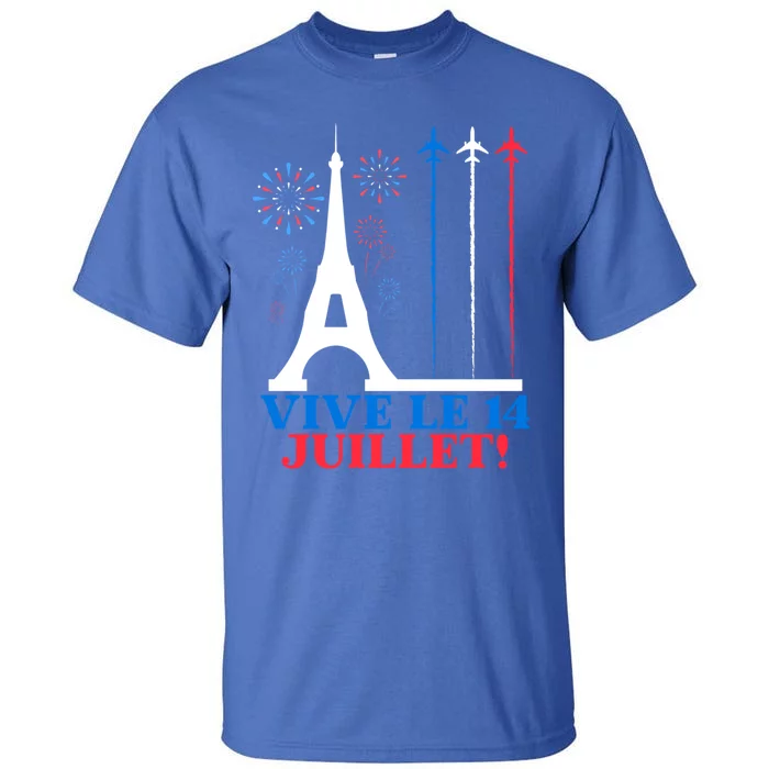 National France Bastille Day 2024 Long Live The 14th Of July Meaningful Gift Tall T-Shirt