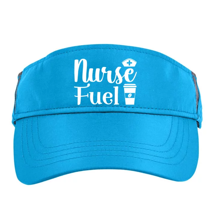 Nurse Fuel Coffee Cappuccino Meaningful Gift Adult Drive Performance Visor