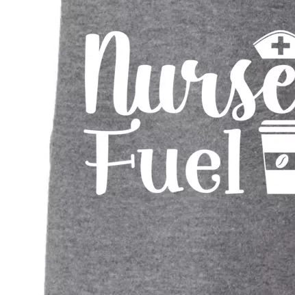 Nurse Fuel Coffee Cappuccino Meaningful Gift Doggie 3-End Fleece Hoodie