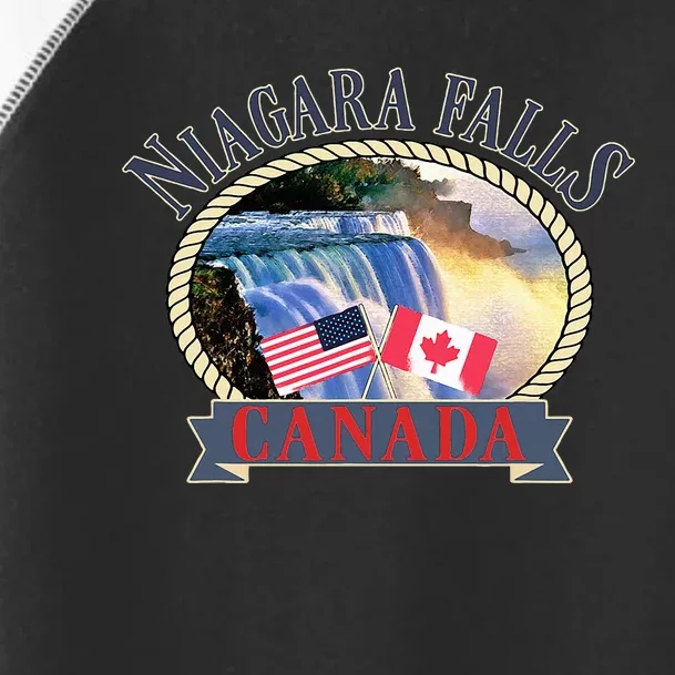 Niagara Falls Canada Usa Nature River Toddler Fine Jersey T-Shirt