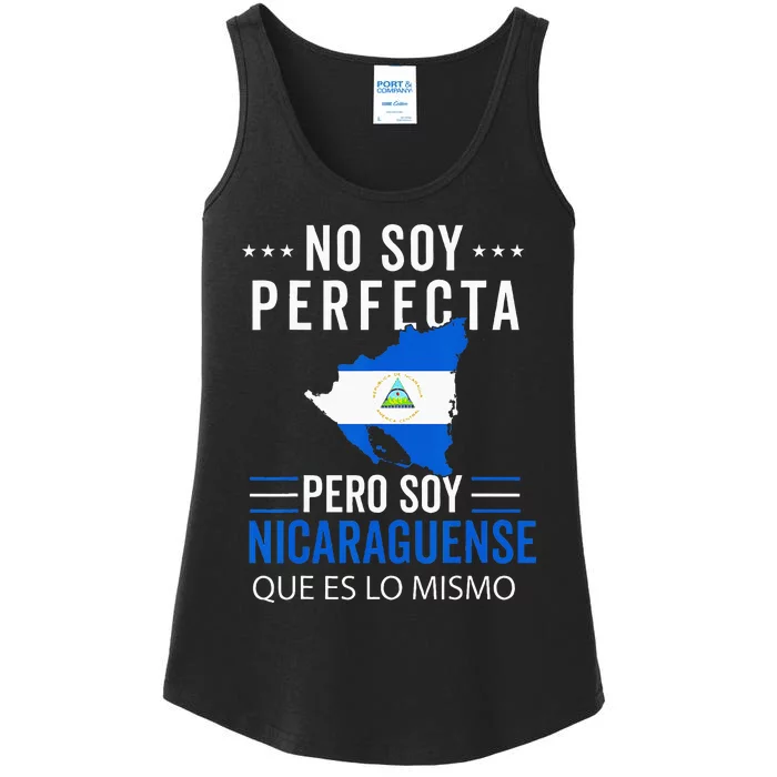 Nicaragua Flag Camiseta Nicaraguan Nicoya Pinoleros Mujer Ladies Essential Tank