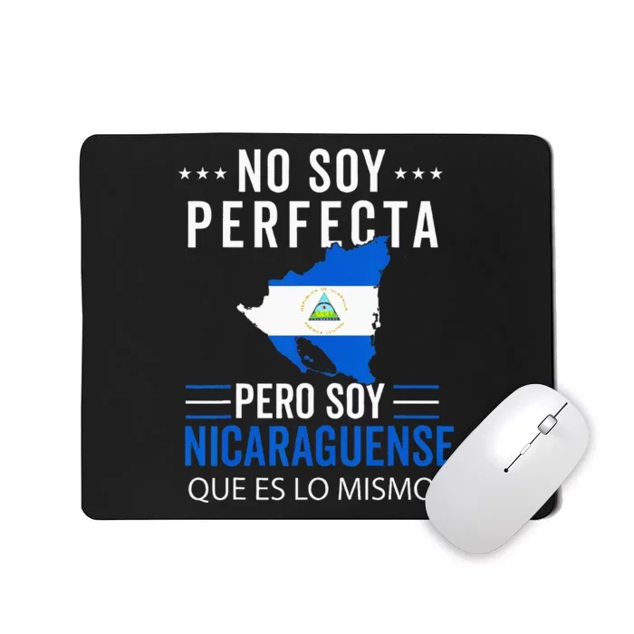 Nicaragua Flag Camiseta Nicaraguan Nicoya Pinoleros Mujer Mousepad