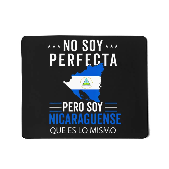 Nicaragua Flag Camiseta Nicaraguan Nicoya Pinoleros Mujer Mousepad