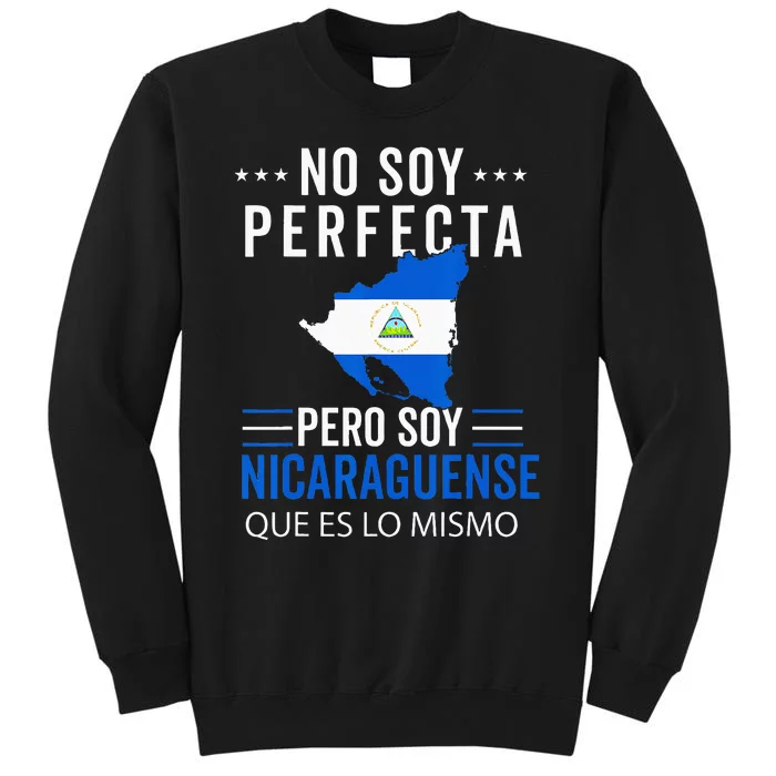 Nicaragua Flag Camiseta Nicaraguan Nicoya Pinoleros Mujer Tall Sweatshirt