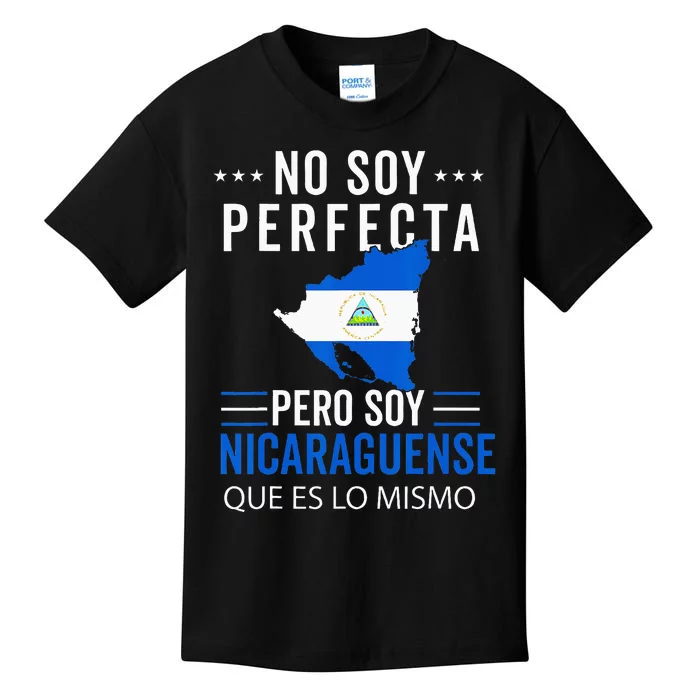 Nicaragua Flag Camiseta Nicaraguan Nicoya Pinoleros Mujer Kids T-Shirt