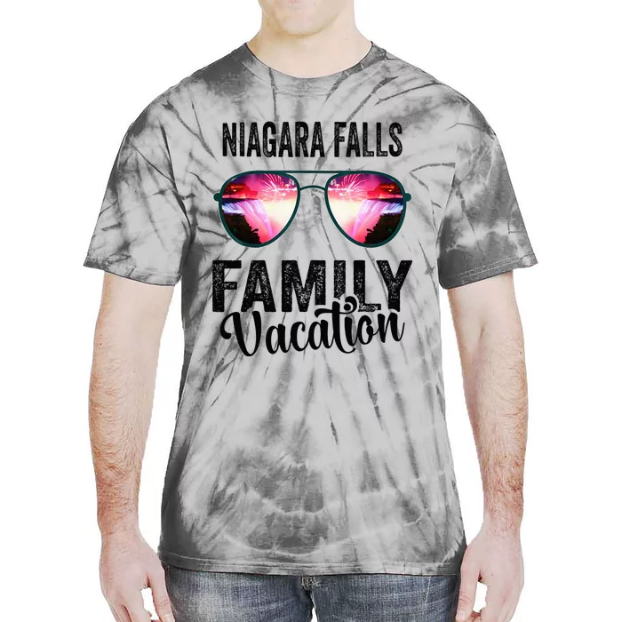 Niagara Falls Canada Family Trip Vacation Matching Outfits Tie-Dye T-Shirt