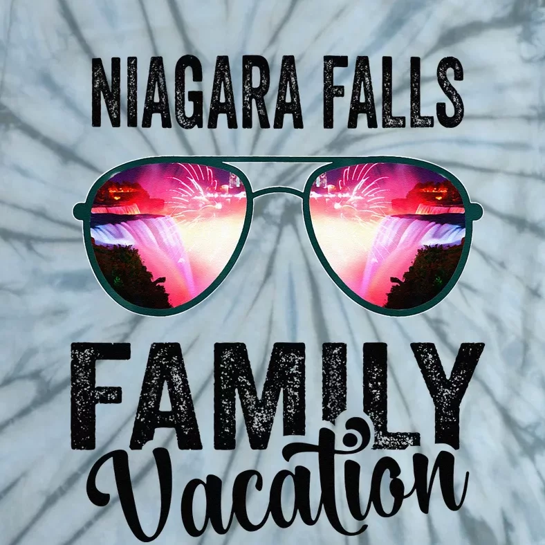 Niagara Falls Canada Family Trip Vacation Matching Outfits Tie-Dye T-Shirt