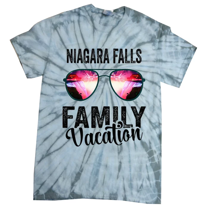 Niagara Falls Canada Family Trip Vacation Matching Outfits Tie-Dye T-Shirt