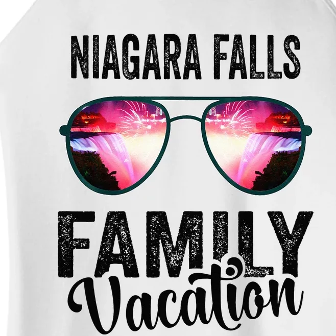 Niagara Falls Canada Family Trip Vacation Matching Outfits Women’s Perfect Tri Rocker Tank