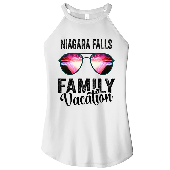 Niagara Falls Canada Family Trip Vacation Matching Outfits Women’s Perfect Tri Rocker Tank