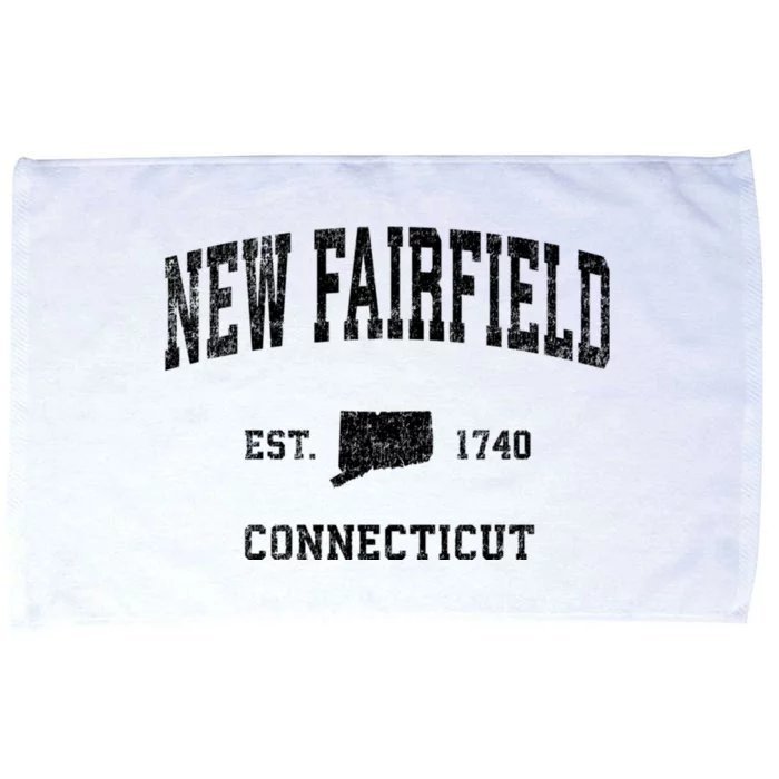 New Fairfield Connecticut Ct Vintage Sports Microfiber Hand Towel