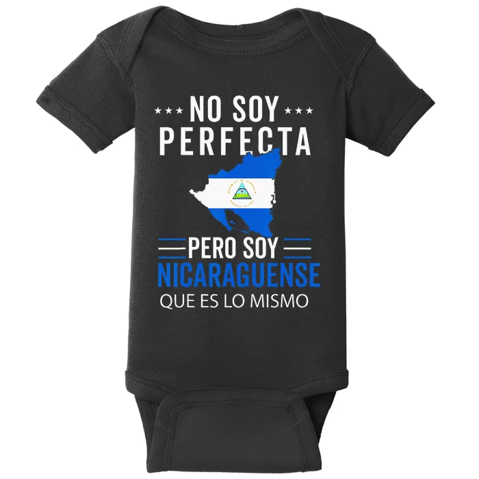 Nicaragua Flag Camiseta Nicaraguan Nicoya Pinoleros Mujer Baby Bodysuit