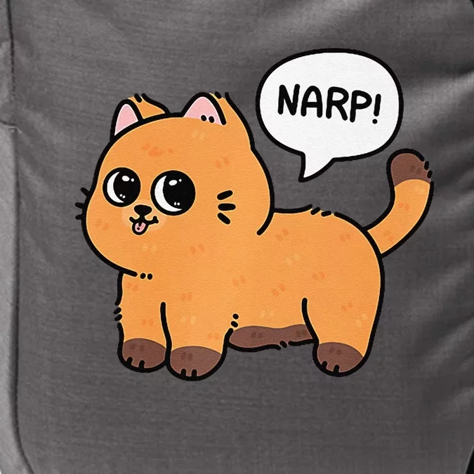 Narp! Funny Cat Lover Impact Tech Backpack