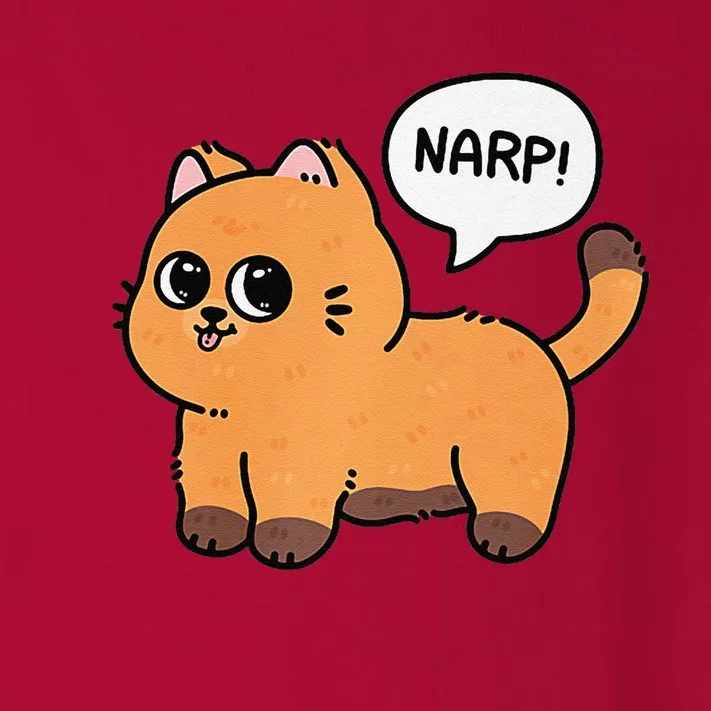 Narp! Funny Cat Lover Toddler Long Sleeve Shirt