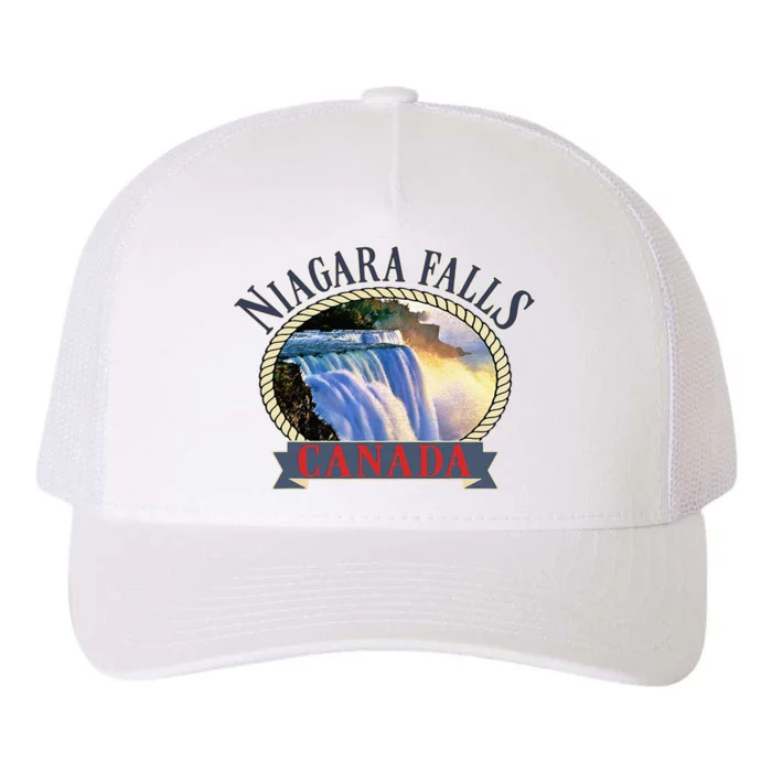 Niagara Falls Canada Usa Nature River Yupoong Adult 5-Panel Trucker Hat