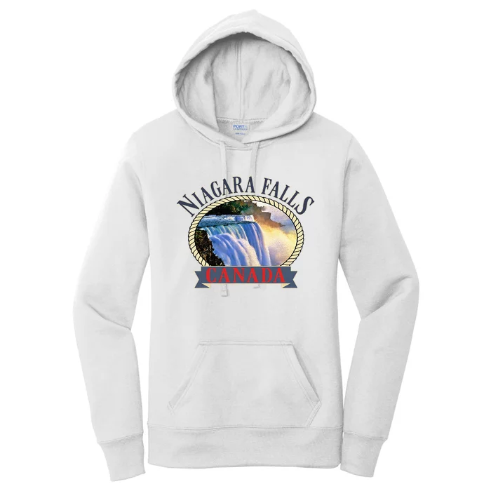 Niagara Falls Canada Usa Nature River Women's Pullover Hoodie