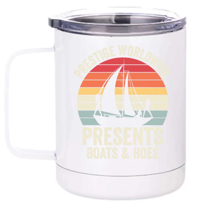 Nautical Fun Design Front & Back 12oz Stainless Steel Tumbler Cup