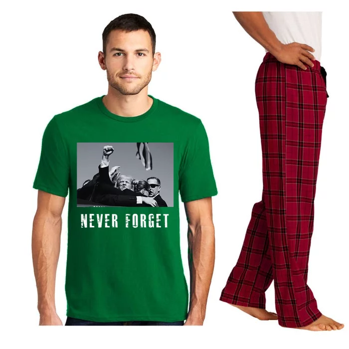 Never Foget Donald Trump Pennsylvania Rally Pajama Set