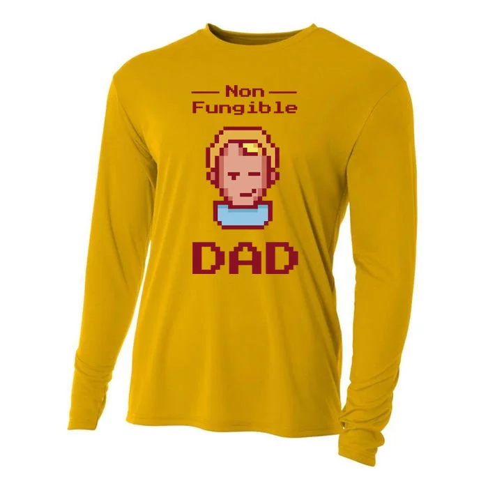 Non Fungible Dad NFT Cooling Performance Long Sleeve Crew