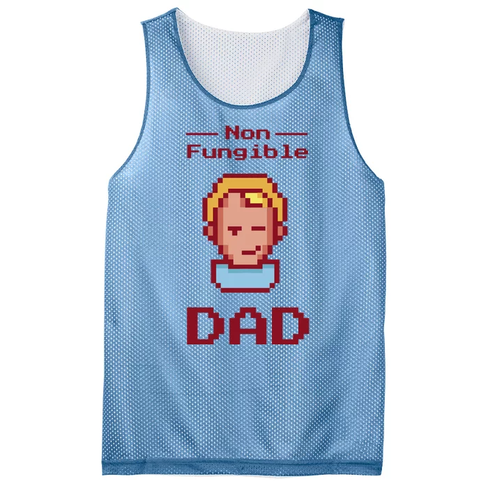 Non Fungible Dad NFT Mesh Reversible Basketball Jersey Tank