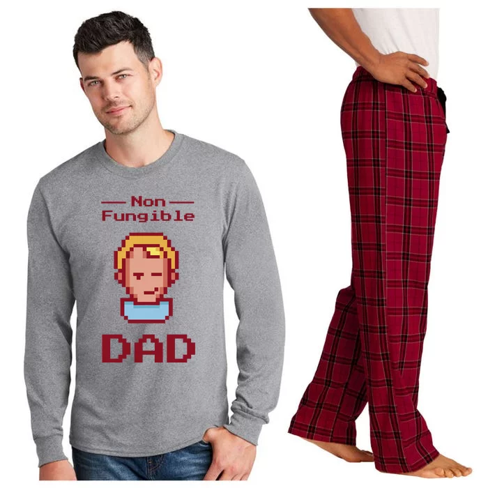 Non Fungible Dad NFT Long Sleeve Pajama Set