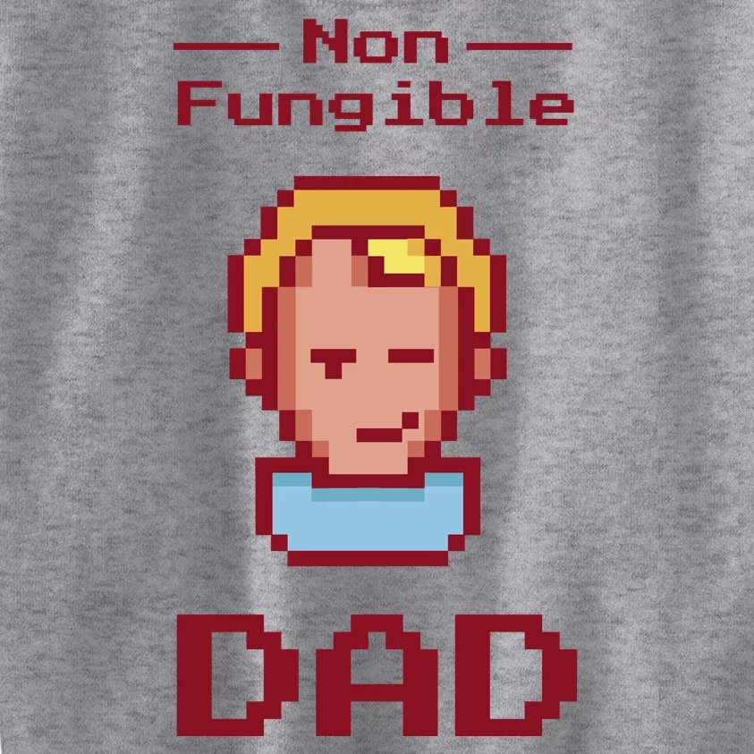 Non Fungible Dad NFT Kids Sweatshirt