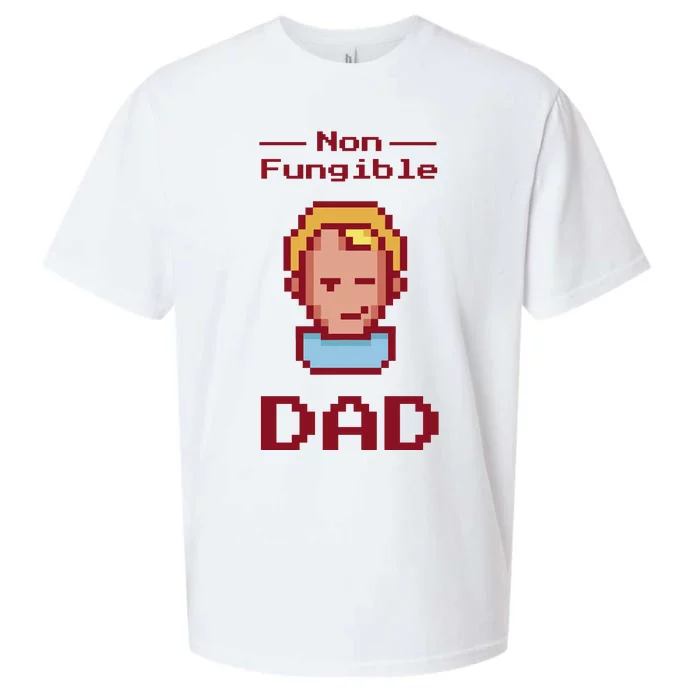 Non Fungible Dad NFT Sueded Cloud Jersey T-Shirt