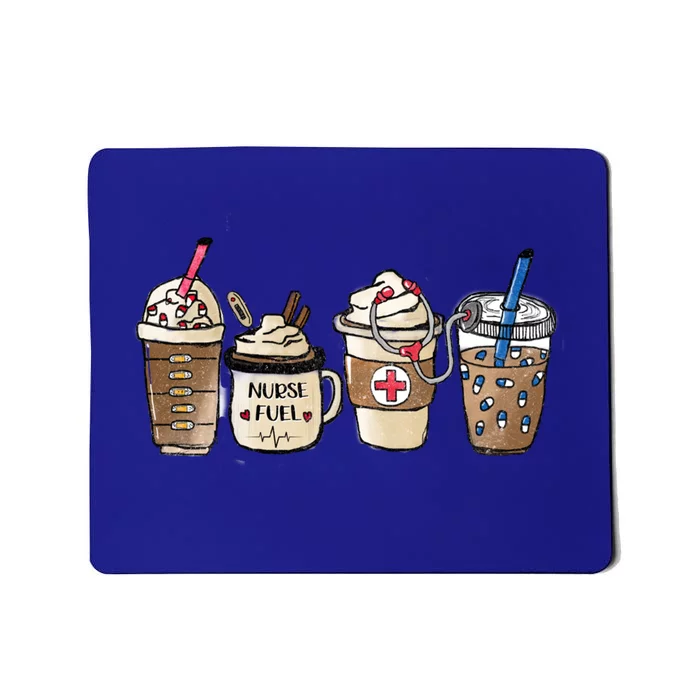 Nurse Fuel Er Pediatric Nicu Cna Nurse Needs Coffee Caffeine Gift Mousepad