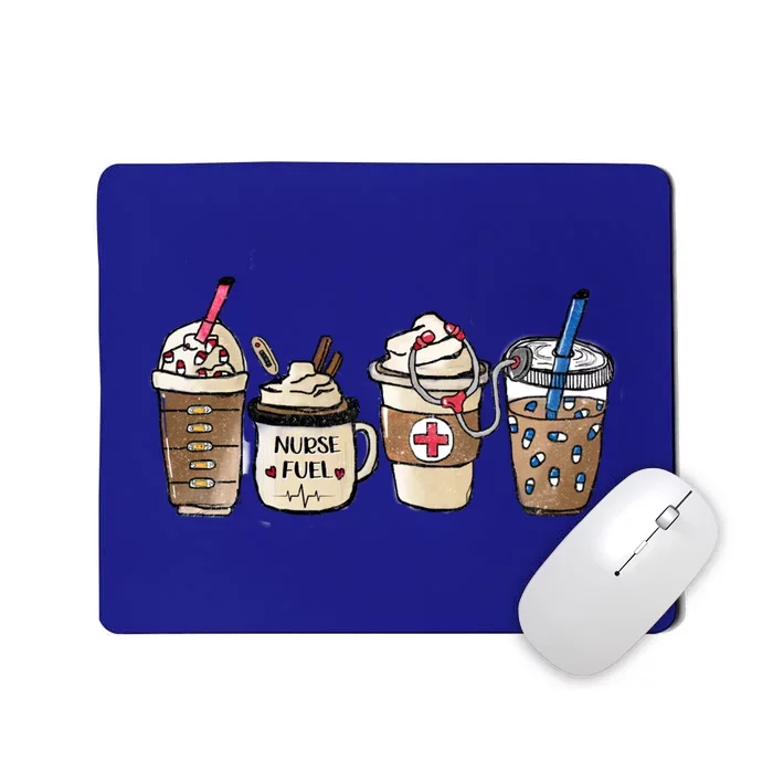 Nurse Fuel Er Pediatric Nicu Cna Nurse Needs Coffee Caffeine Gift Mousepad