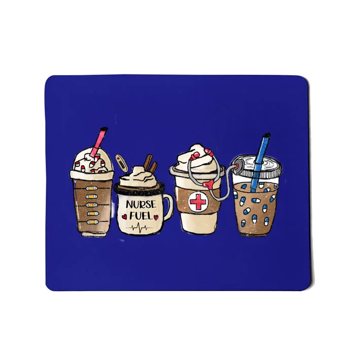 Nurse Fuel Er Pediatric Nicu Cna Nurse Needs Coffee Caffeine Gift Mousepad