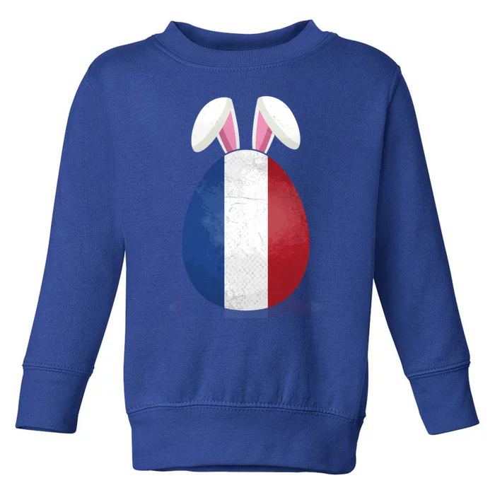 Netherlands Flag Egg Bunny Ears Dutch Easter Sunday Gift Toddler Sweatshirt