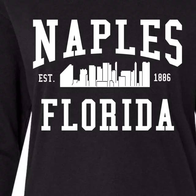 Naples Florida Est 1886 Womens Cotton Relaxed Long Sleeve T-Shirt