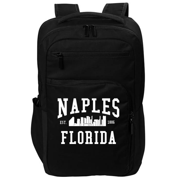 Naples Florida Est 1886 Impact Tech Backpack