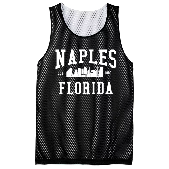 Naples Florida Est 1886 Mesh Reversible Basketball Jersey Tank