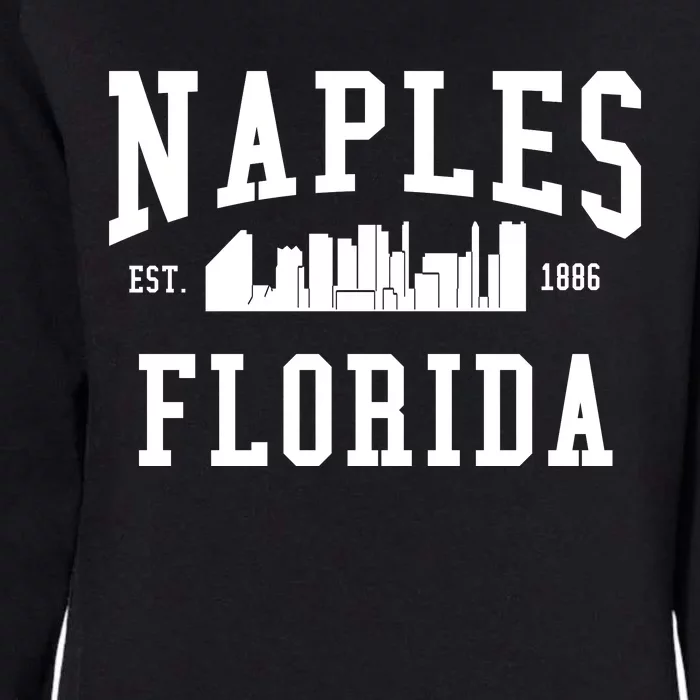 Naples Florida Est 1886 Womens California Wash Sweatshirt